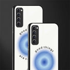 good things are coming glass case for oppo reno 4 pro image-2
