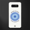 good things are coming glass case for samsung galaxy note 8 image