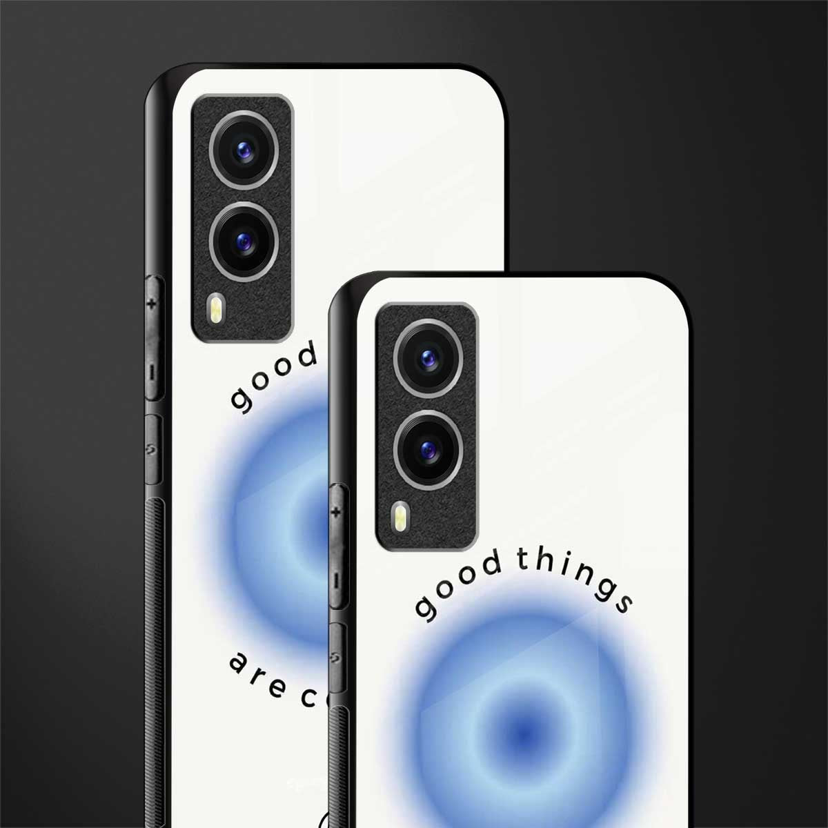 good things are coming glass case for vivo v21e 5g image-2