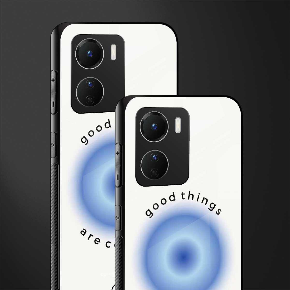 good things are coming back phone cover | glass case for vivo y16