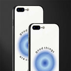 good things are coming glass case for iphone 7 plus image-2
