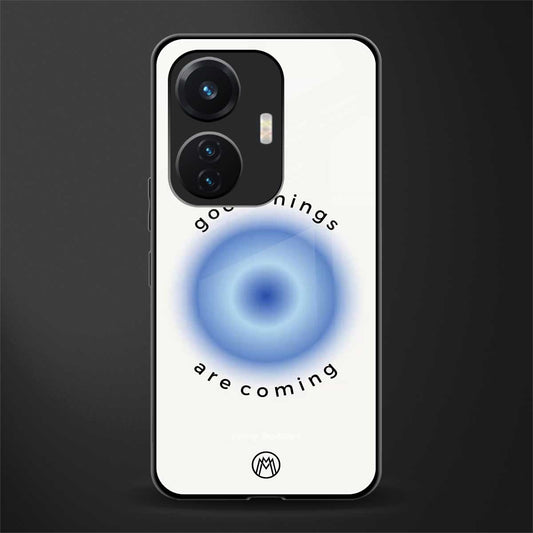 good things are coming back phone cover | glass case for vivo t1 44w 4g