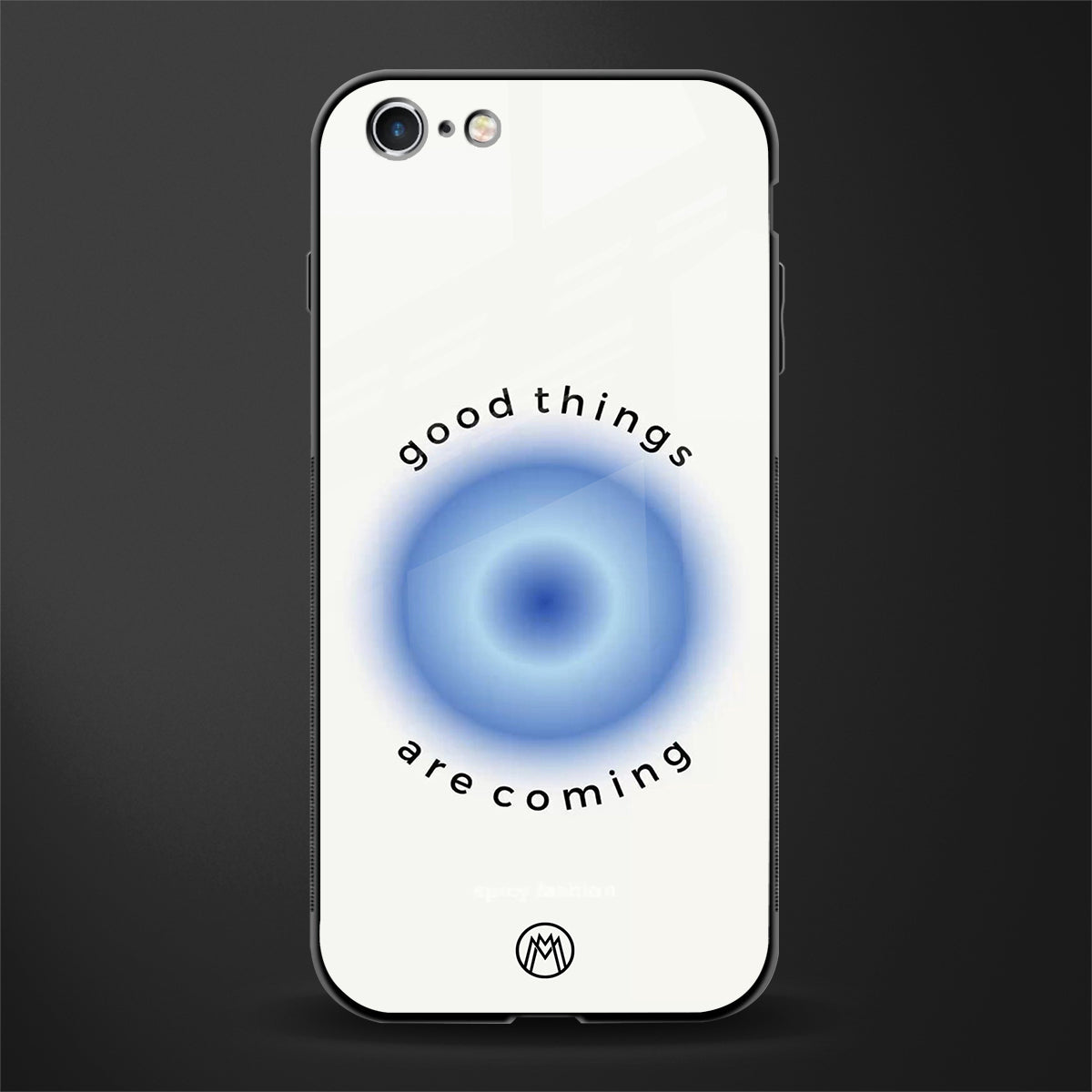 good things are coming glass case for iphone 6s plus image