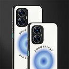 good things are coming back phone cover | glass case for realme c55
