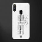 good things are here glass case for realme narzo 10a image