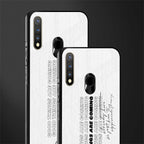 good things are here glass case for vivo u20 image-2