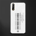 good things are here glass case for vivo s1 image