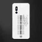 good things are here glass case for vivo v15 pro image