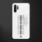 good things are here glass case for samsung galaxy note 10 plus image