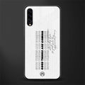 good things are here glass case for samsung galaxy a70 image