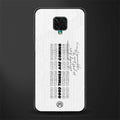 good things are here glass case for redmi note 9 pro image
