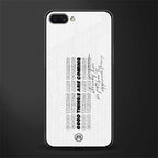 good things are here glass case for realme c1 image