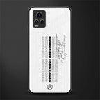 good things are here back phone cover | glass case for vivo y73