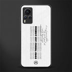 good things are here glass case for vivo x60 pro image