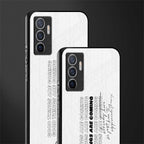 good things are here glass case for vivo v23e image-2