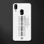 good things are here glass case for vivo y95 image