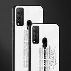 good things are here glass case for vivo y50 image-2