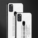 good things are here glass case for samsung galaxy a21s image-2