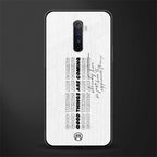 good things are here glass case for realme x2 pro image