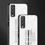 good things are here glass case for vivo y20 image-2