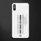 good things are here glass case for redmi 9a image
