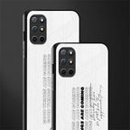 good things are here glass case for oneplus 8t image-2