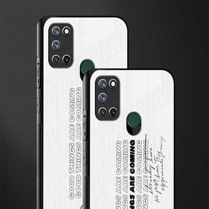 good things are here glass case for realme 7i image-2