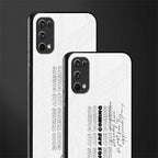 good things are here glass case for realme 7 pro image-2