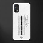 good things are here glass case for realme 7 pro image