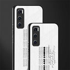 good things are here glass case for vivo v20 se image-2