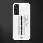 good things are here glass case for vivo v20 se image