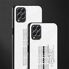 good things are here glass case for samsung galaxy f62 image-2