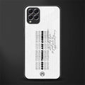good things are here glass case for samsung galaxy f62 image