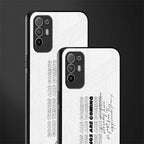 good things are here glass case for oppo f19 pro plus image-2