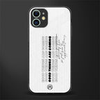 good things are here glass case for iphone 12 mini image