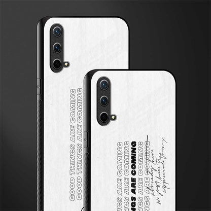 good things are here glass case for oneplus nord ce 5g image-2