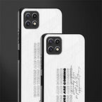 good things are here glass case for samsung galaxy a22 5g image-2