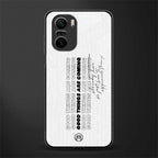 good things are here glass case for mi 11x 5g image