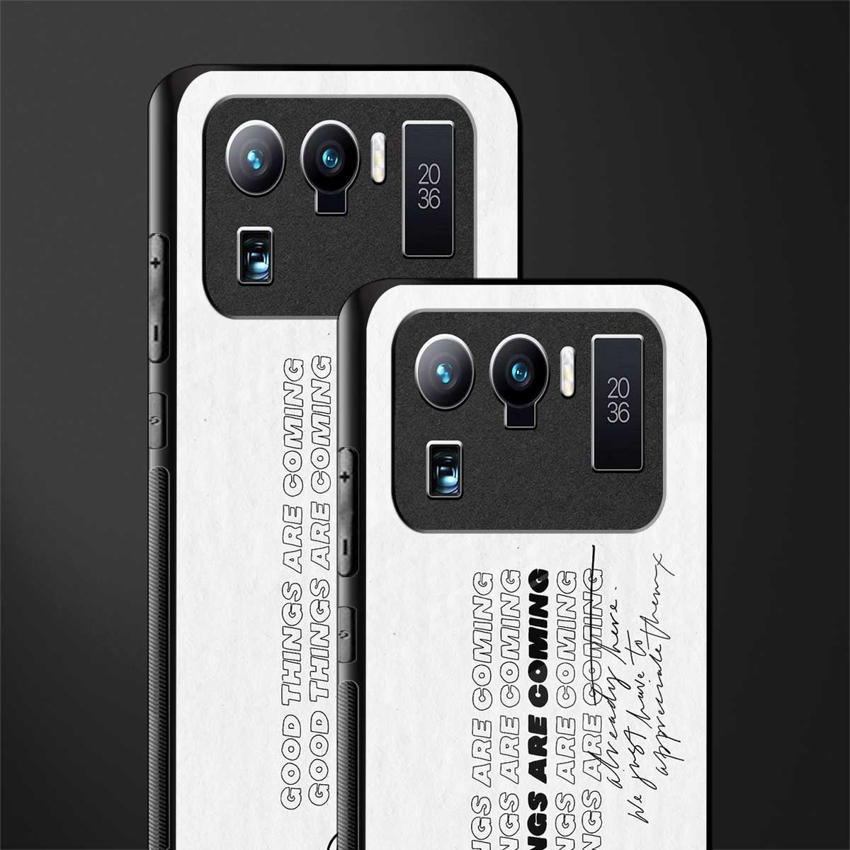 good things are here glass case for mi 11 ultra 5g image-2