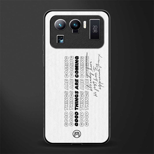 good things are here glass case for mi 11 ultra 5g image