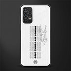 good things are here back phone cover | glass case for samsung galaxy a13 4g