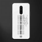 good things are here glass case for oneplus 7 pro image