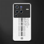 good things are here glass case for vivo x80 pro 5g image