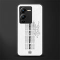 good things are here back phone cover | glass case for vivo v25 pro 5g