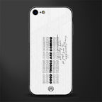good things are here glass case for iphone se 2020 image