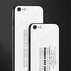 good things are here glass case for iphone 6 plus image-2