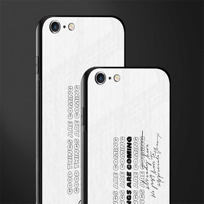 good things are here glass case for iphone 6s plus image-2