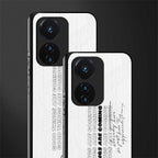 good things are here back phone cover | glass case for vivo t1 44w 4g