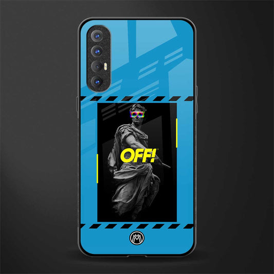 groovy caesar glass case for oppo reno 3 pro image