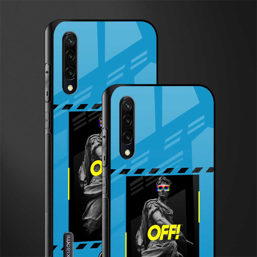 groovy caesar glass case for mi a3 redmi a3 image-2